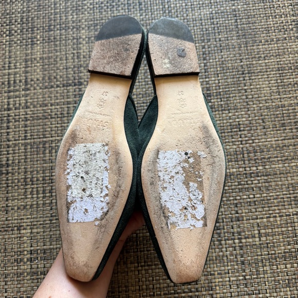 Staud Green Suede Gigi Mules - Picture 3 of 3